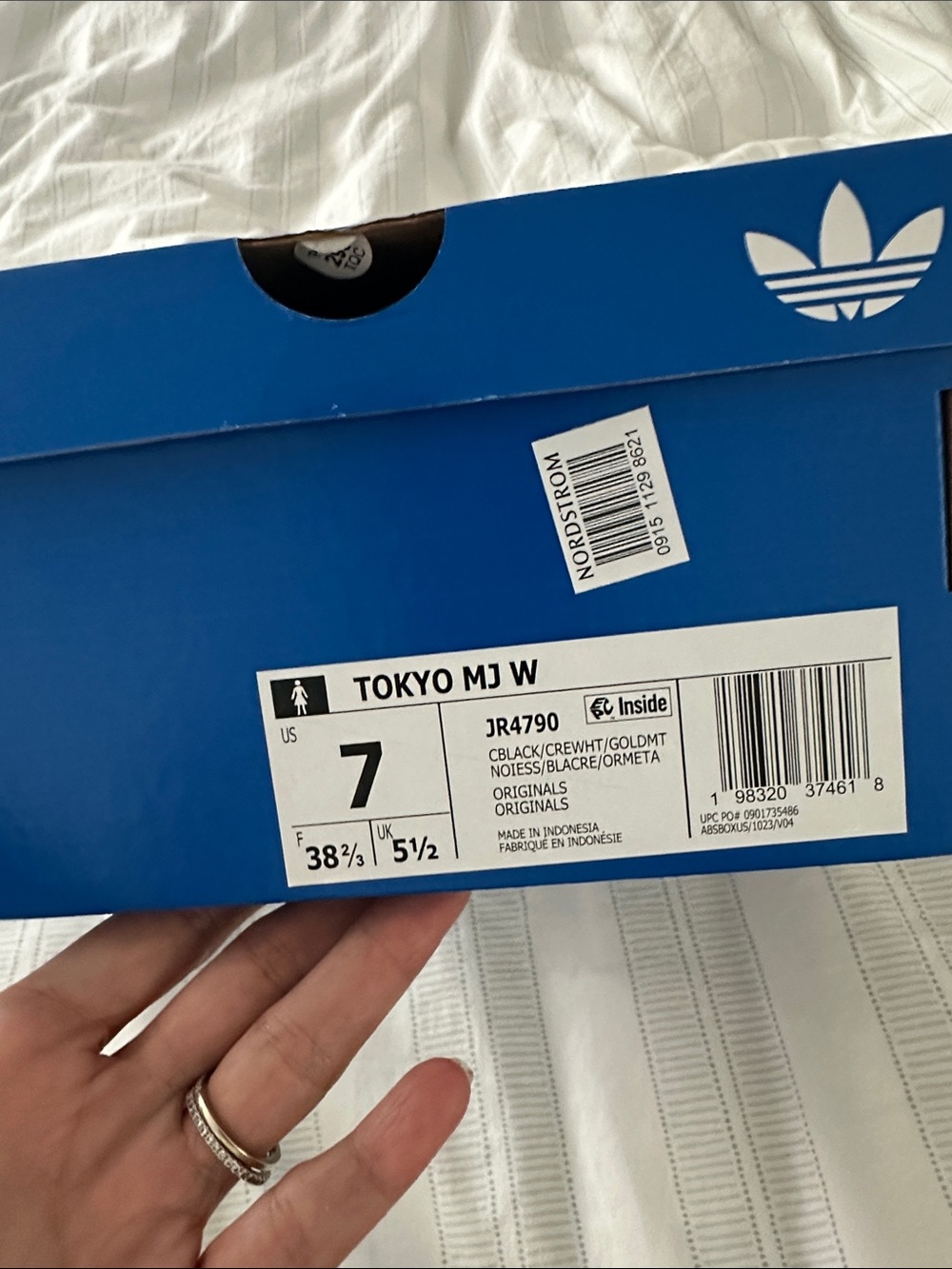 adidas Tokyo Mary Jane Shoe - Black/Cream. Size 7. ON HOLD!!!!!!!! - Picture 2 of 7